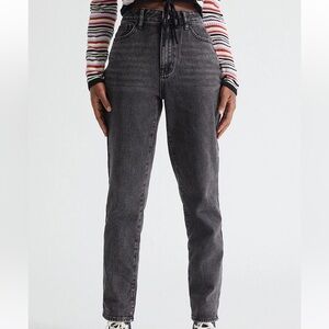 BP Black Acid Wash High Rise Jeans